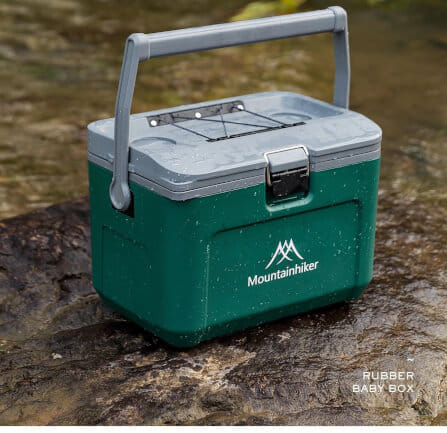 ถังแช่อเนกประสงค์ MOUNTAINHIKER 16 ลิตร สีเขียว_9